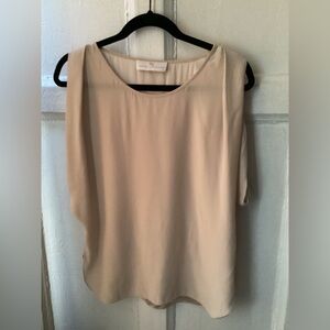 Amanda Uprichard Elegant Beige Blouse